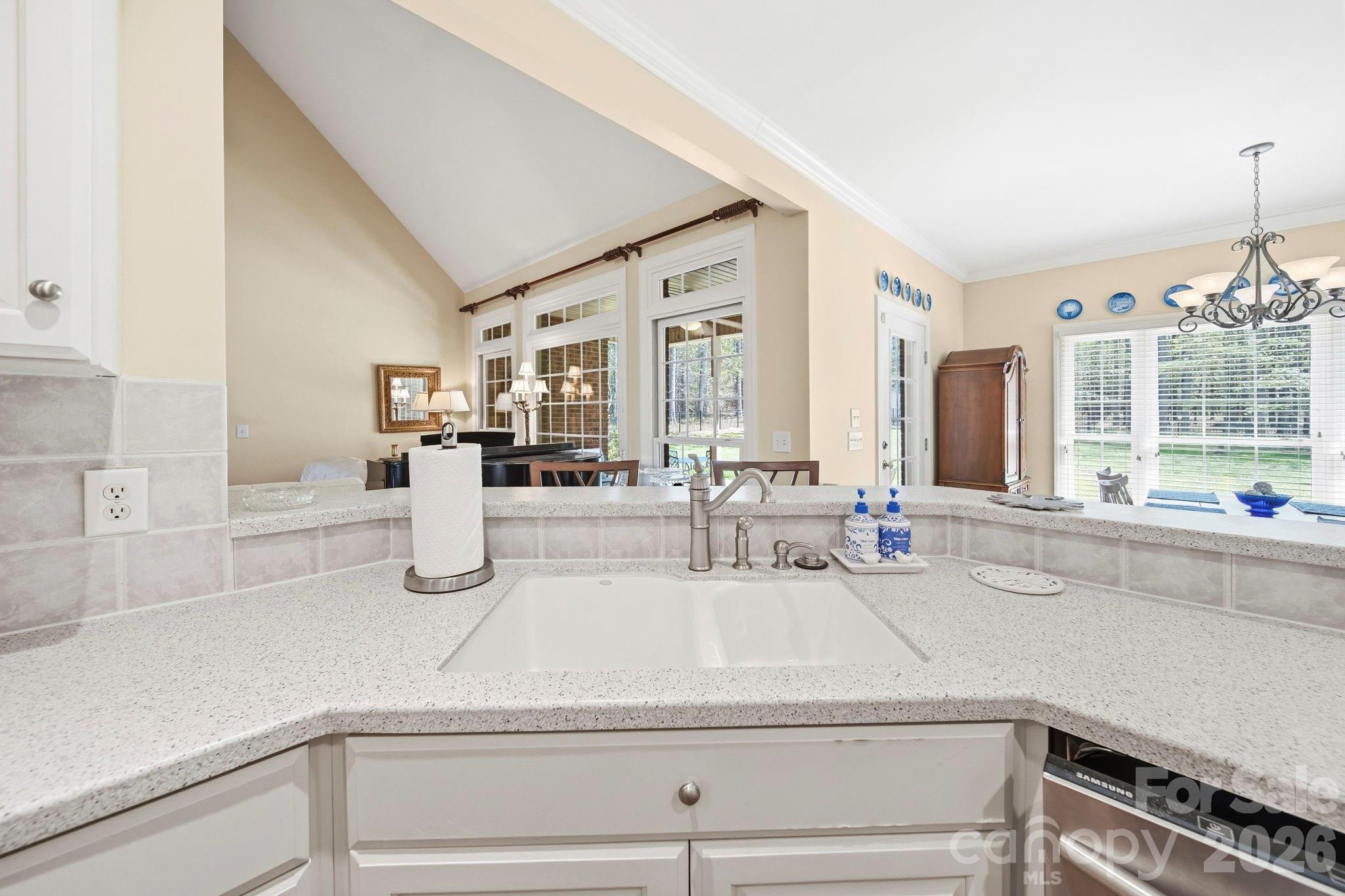 2909 Lakeshore Drive Chester, SC 29706 - Photo 24 of 44 a living room with furniture and view of kitchen