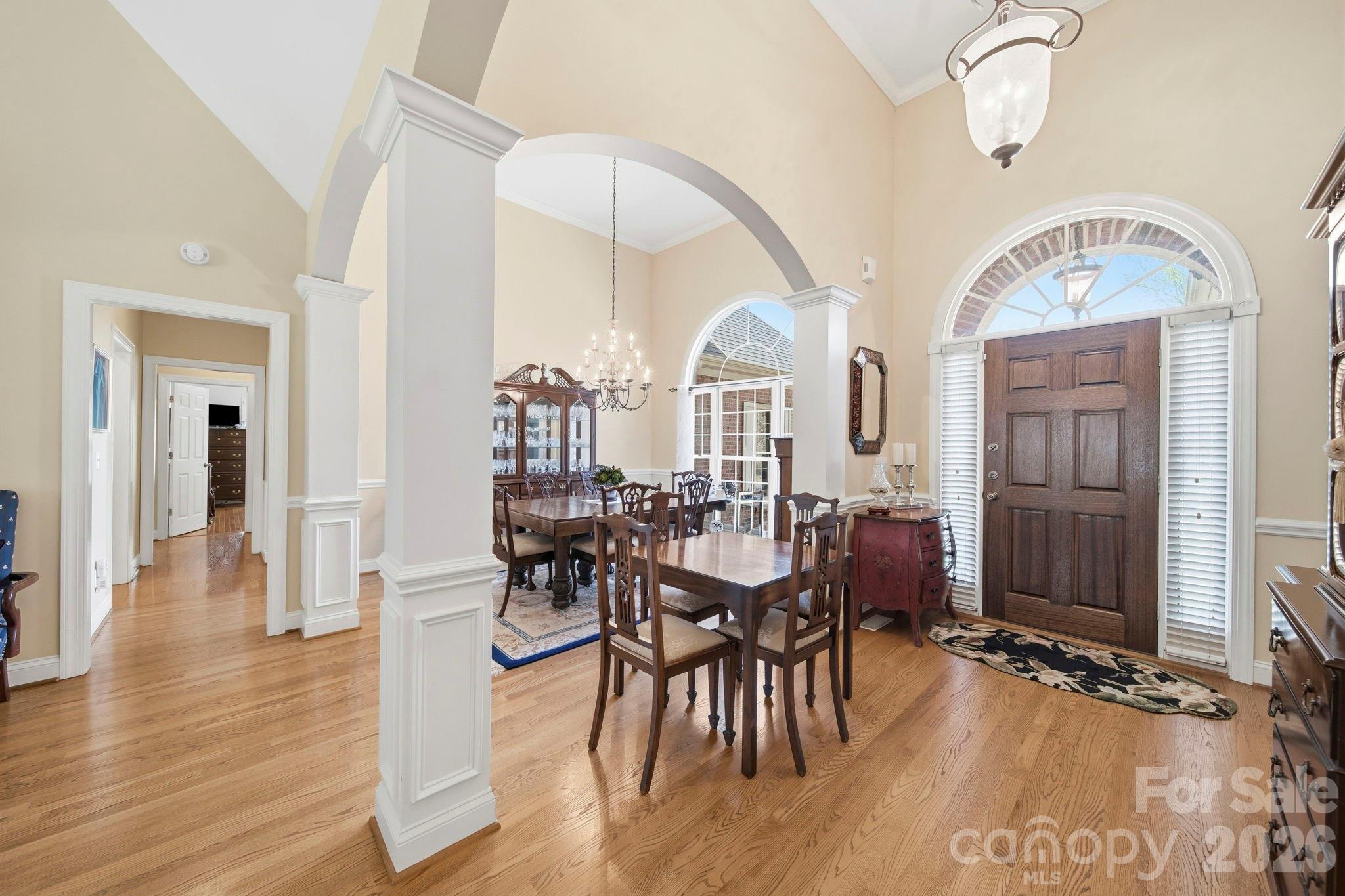 2909 Lakeshore Drive Chester, SC 29706 - Photo 36 of 44 a view of a a dining room with furniture window and wooden floor