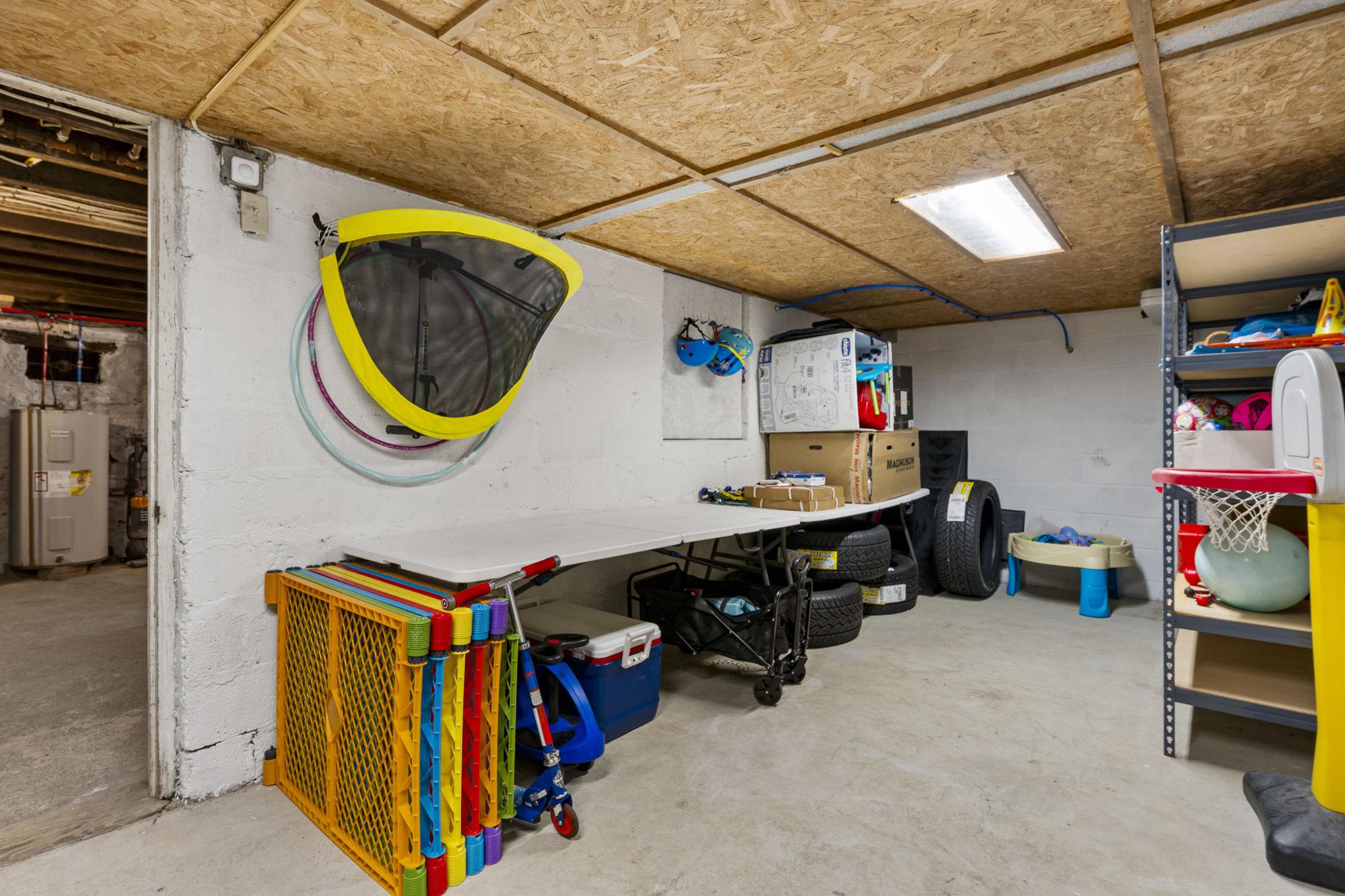 111 Garfield Road Leesport, PA 19533 - Photo 38 of 46 Versatile basement storage space.