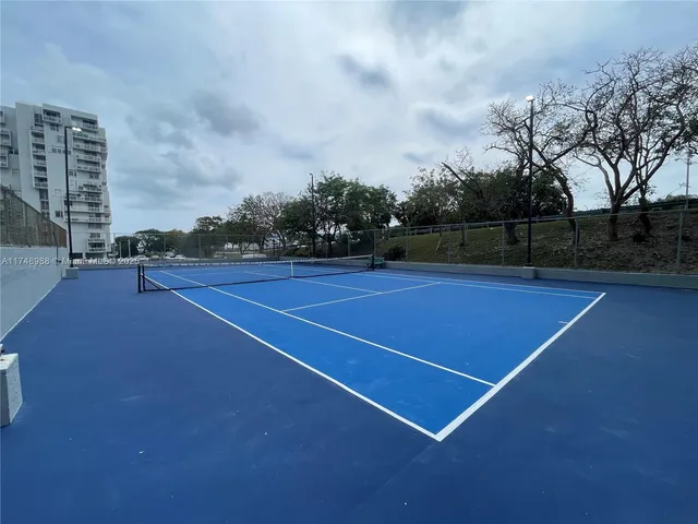 a view of tennis court
