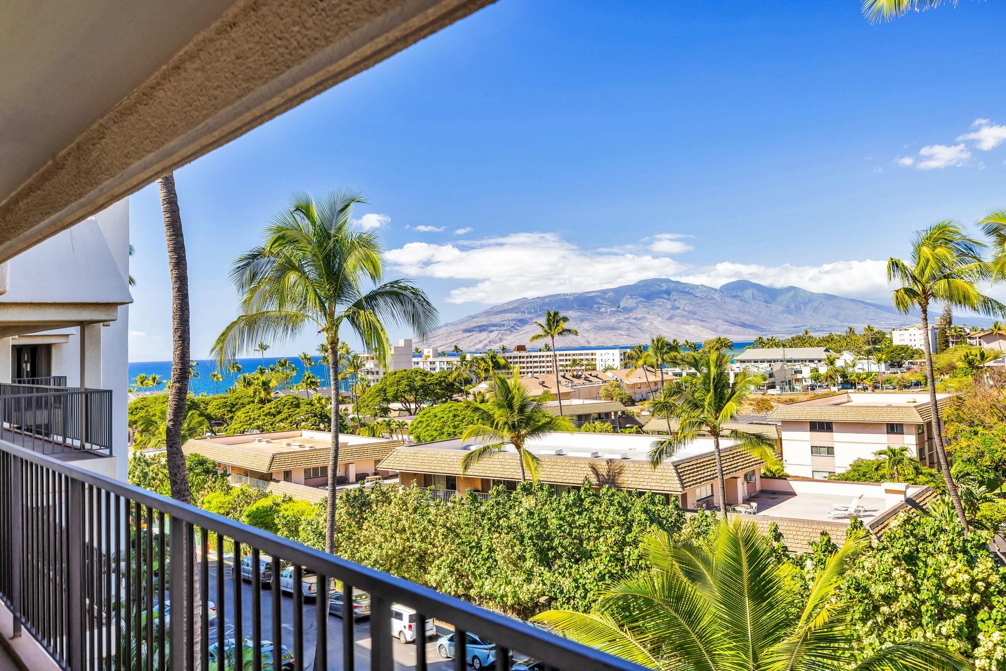 2531 South Kihei Road, Unit C620 Kihei, HI 96753 - Photo 32 of 38 a view of a city from a balcony