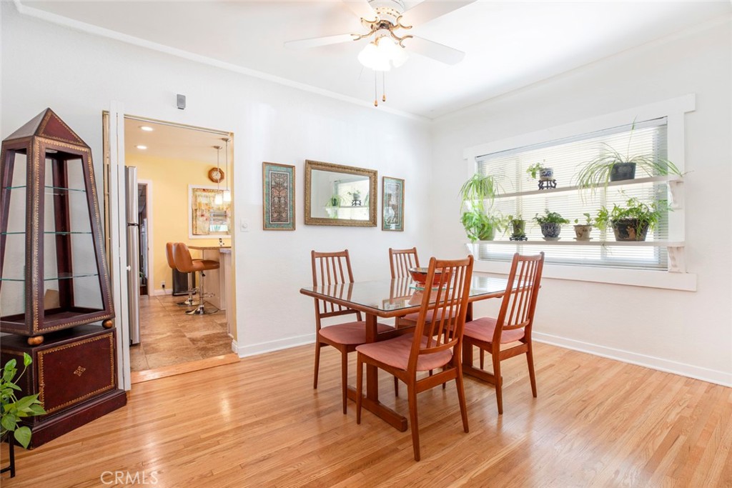 1130 Park Avenue Glendale, CA 91205 - Photo 14 of 75 a view of a dining room with furniture window and wooden floor