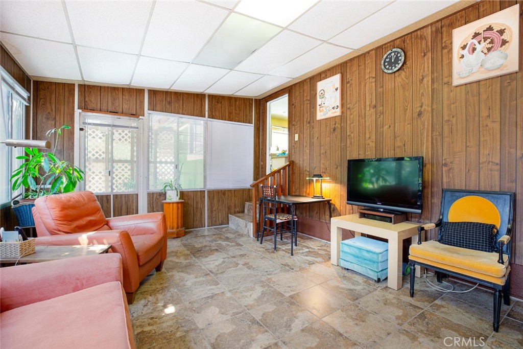 1130 Park Avenue Glendale, CA 91205 - Photo 39 of 75 a outdoor living space with furniture and a flat screen tv