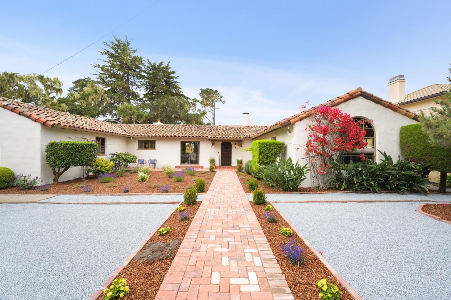 3080 Bird Rock Road Pebble Beach, CA 93953 - Photo 3 of 46 a front view of house with yard