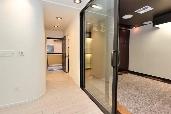 a view of a storage & utility room