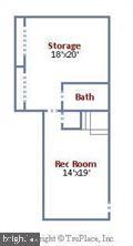 2712 Pinecrest Drive Riva, MD 21140 - Photo 41 of 41 Lower Level Floor Plan