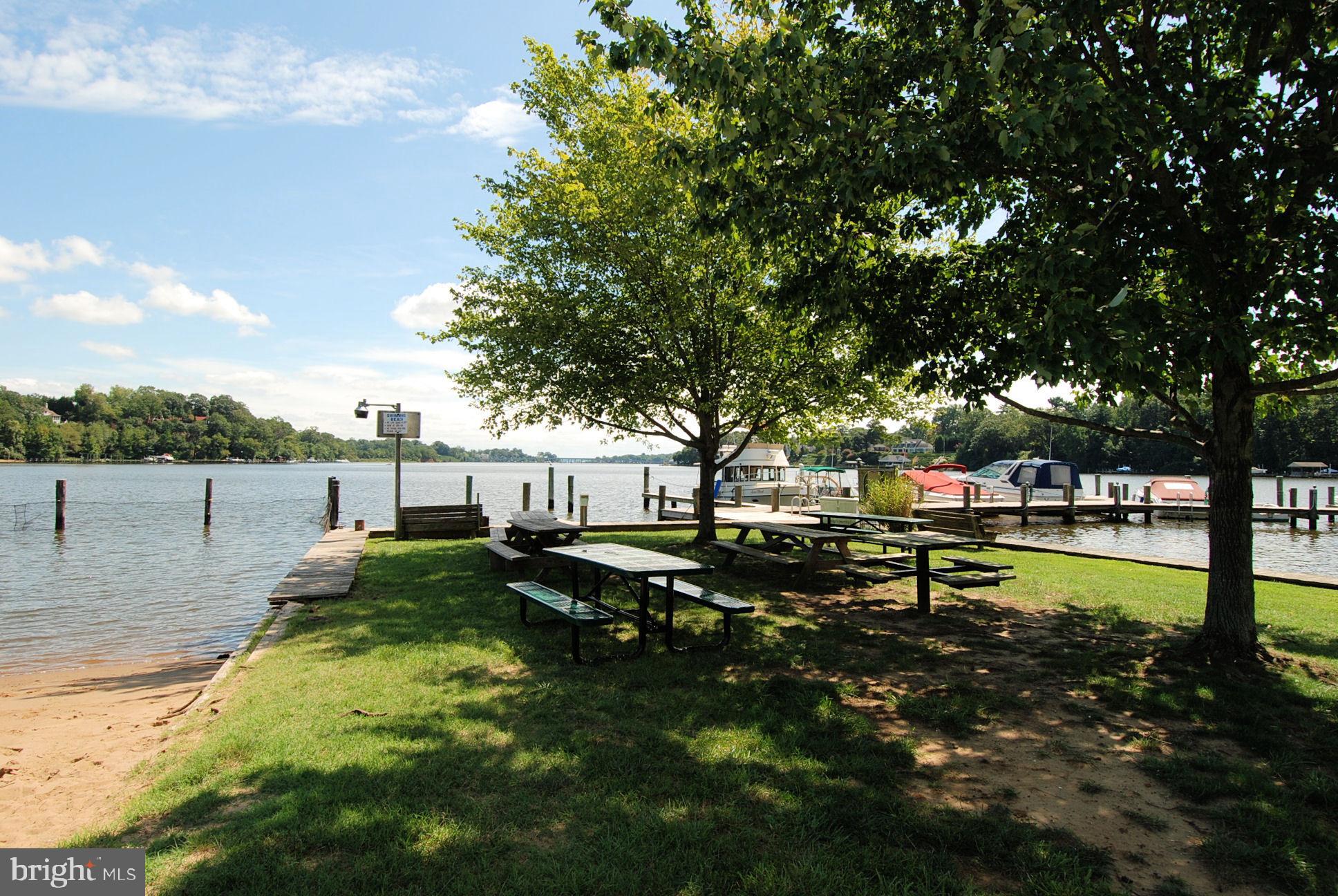 2712 Pinecrest Drive Riva, MD 21140 - Photo 33 of 41 Community waterfront picnic area