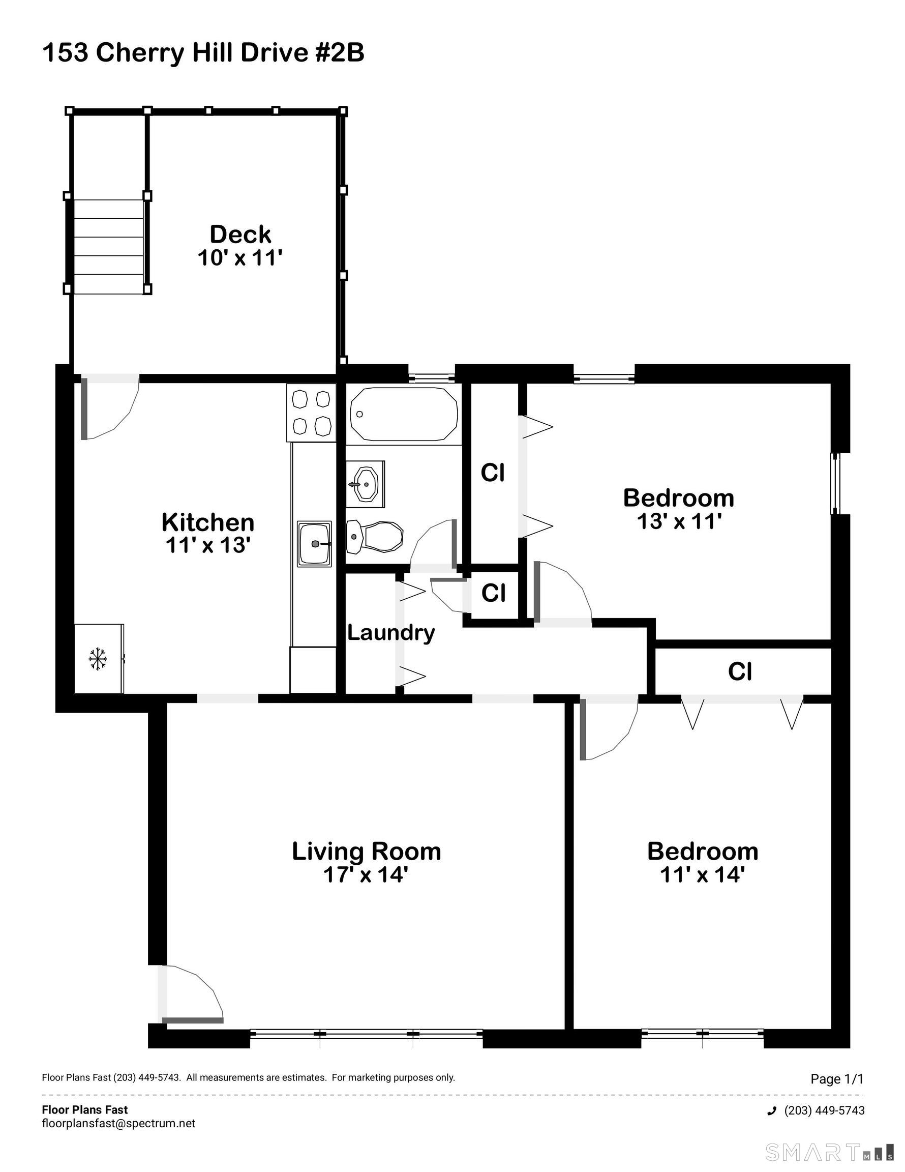 153 Cherry Hill Drive, Unit 2B Bridgeport, CT 06606 - Photo 3 of 19