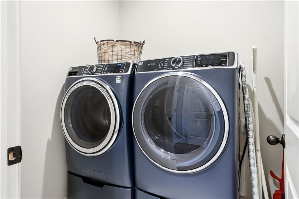 8840 Hightower Ridge Ball Ground, GA 30107 - Photo 22 of 74 a utility room with dryer and washer