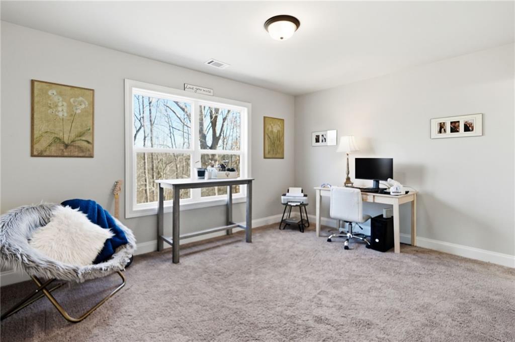 8840 Hightower Ridge Ball Ground, GA 30107 - Photo 41 of 74 a living room with furniture and a flat screen tv
