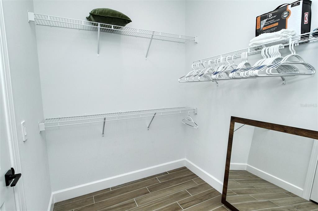 18114 Waterville Place Bradenton, FL 34202 - Photo 33 of 57 a view of small space with racks on the wall