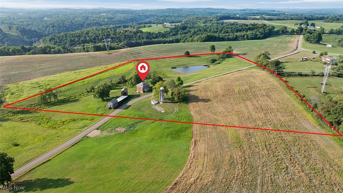 1241 Apollo Road Southeast Carrollton, OH 44615 - Photo 12 of 33 Birds eye view of property with a rural view