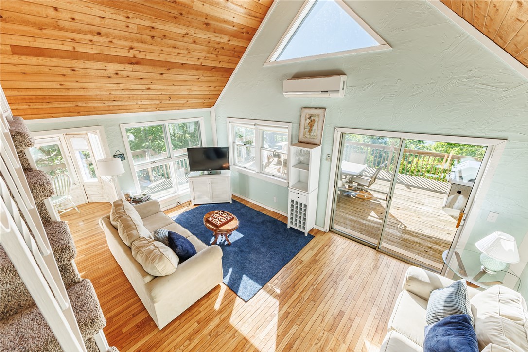198 East Lake Road Middlesex, NY 14544 - Photo 21 of 50 VIEW FROM UPPER LEVEL OF LIVING ROOM