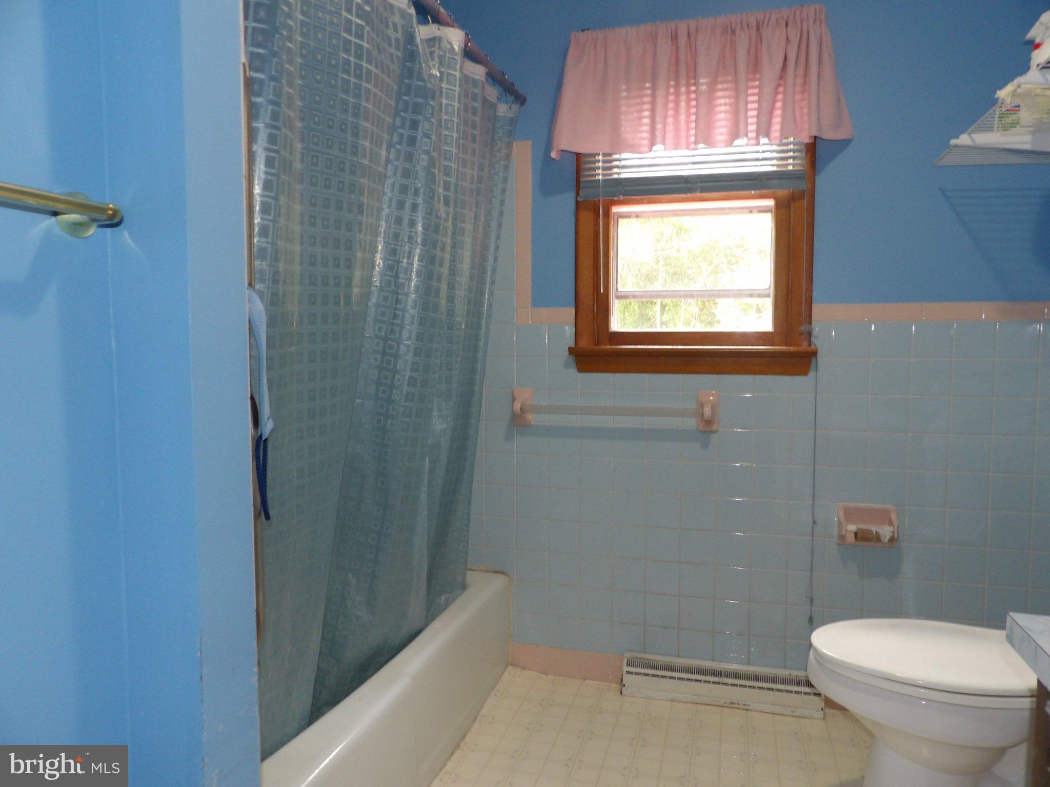 1045 Lockport Road Lewistown, PA 17044 - Photo 32 of 51 Charming blue-tiled bathroom retreat.