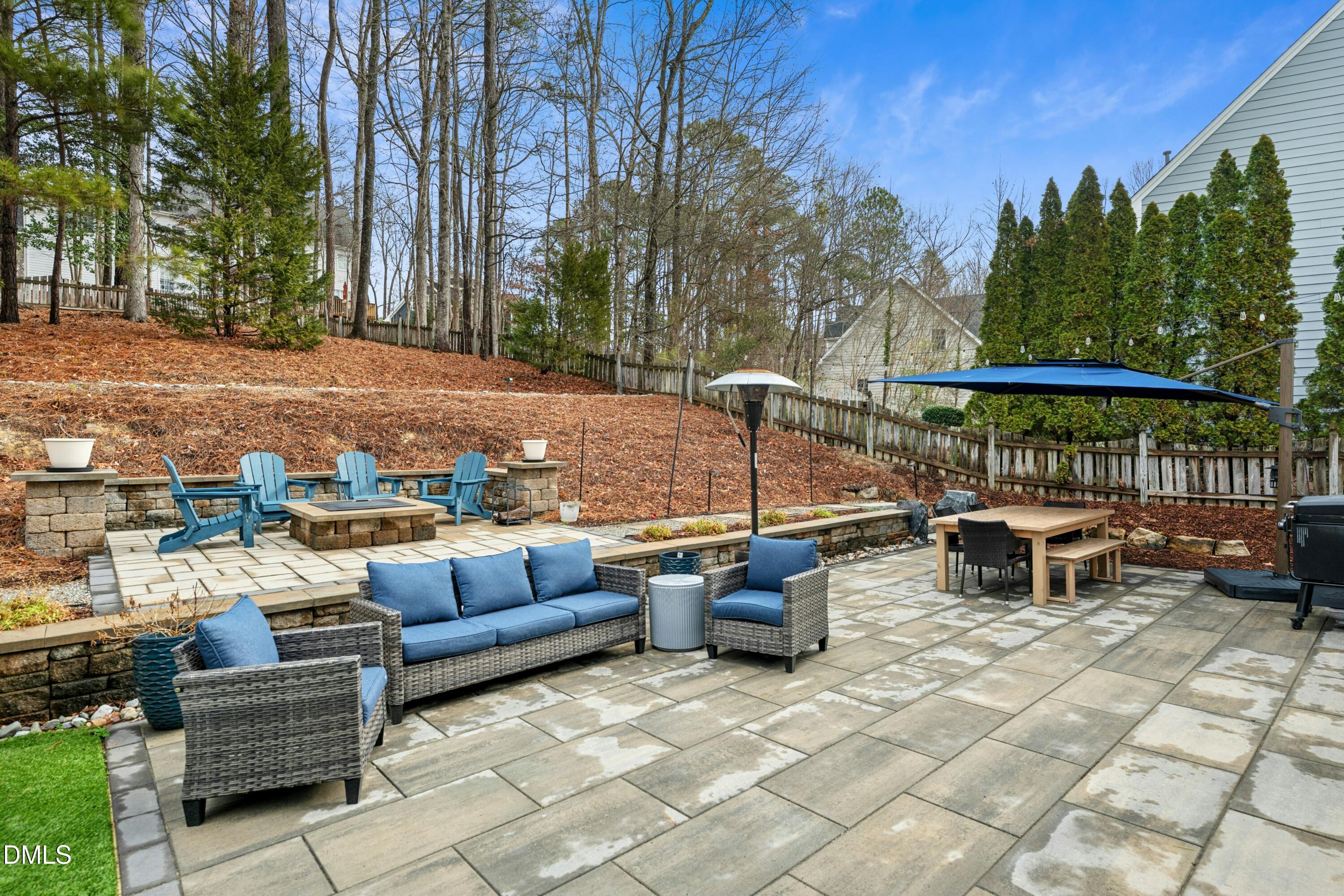 117 Barnes Spring Court Cary, NC 27519 - Photo 34 of 38 a view of a patio with couches and chairs