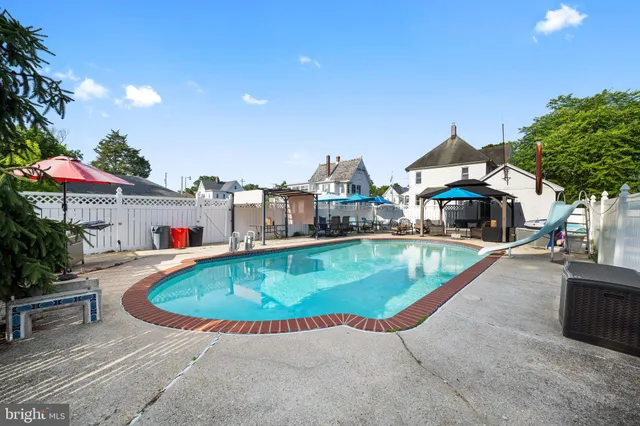 a view of an ocean and a mountain