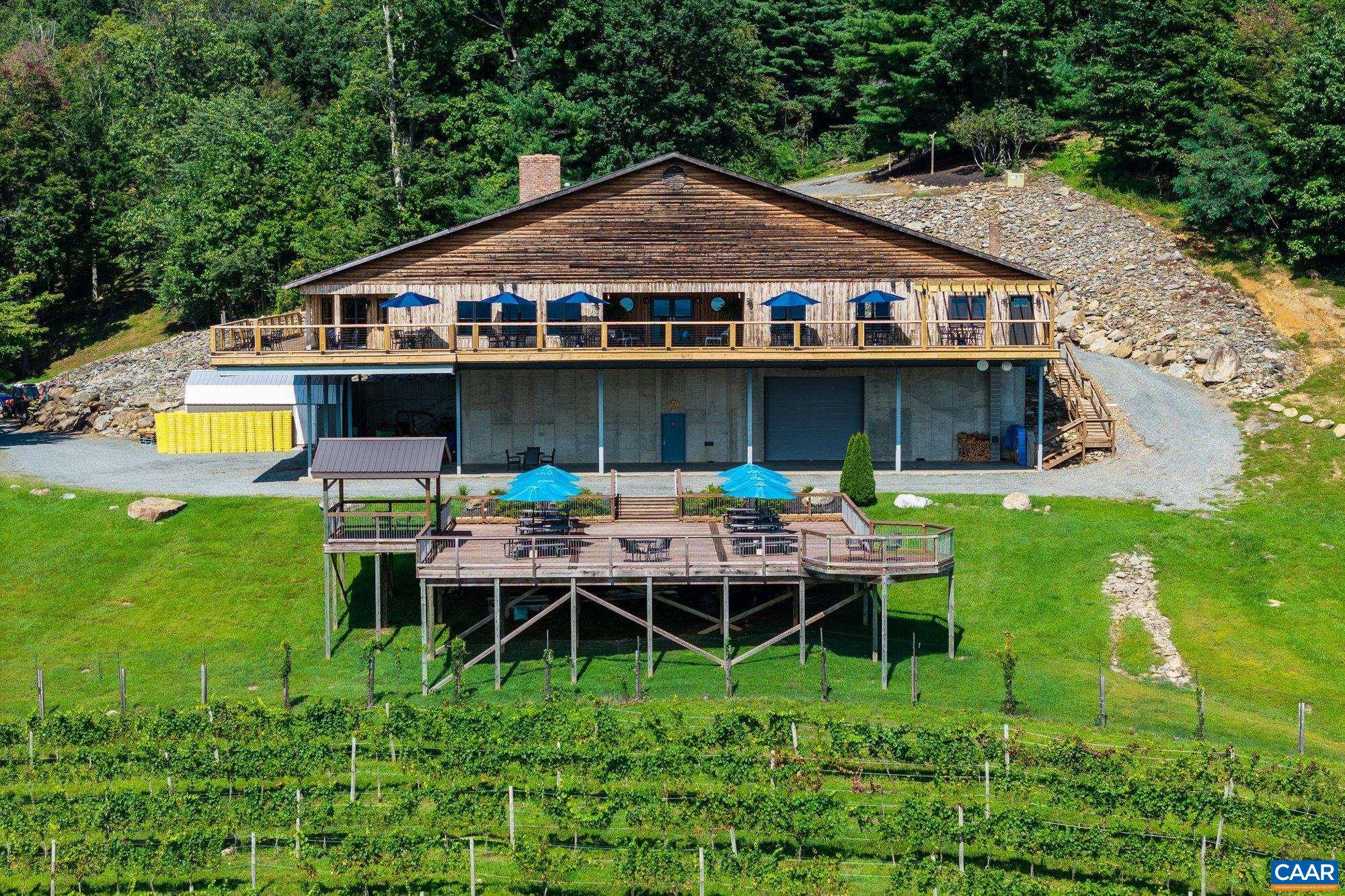 1376 A Wyatt Mountain Road Dyke, VA 22935 - Photo 14 of 58 a backyard of a house with table and chairs