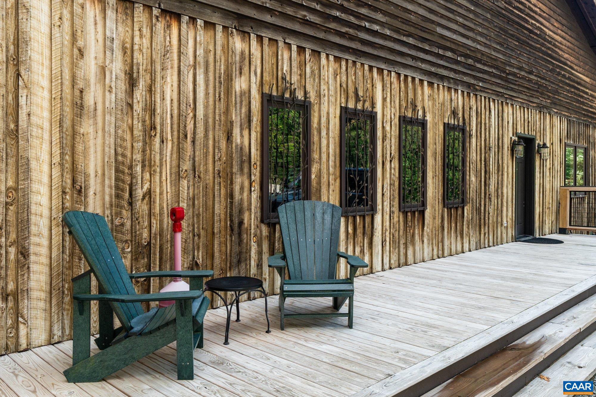 1376 A Wyatt Mountain Road Dyke, VA 22935 - Photo 21 of 58 a view of balcony with couch