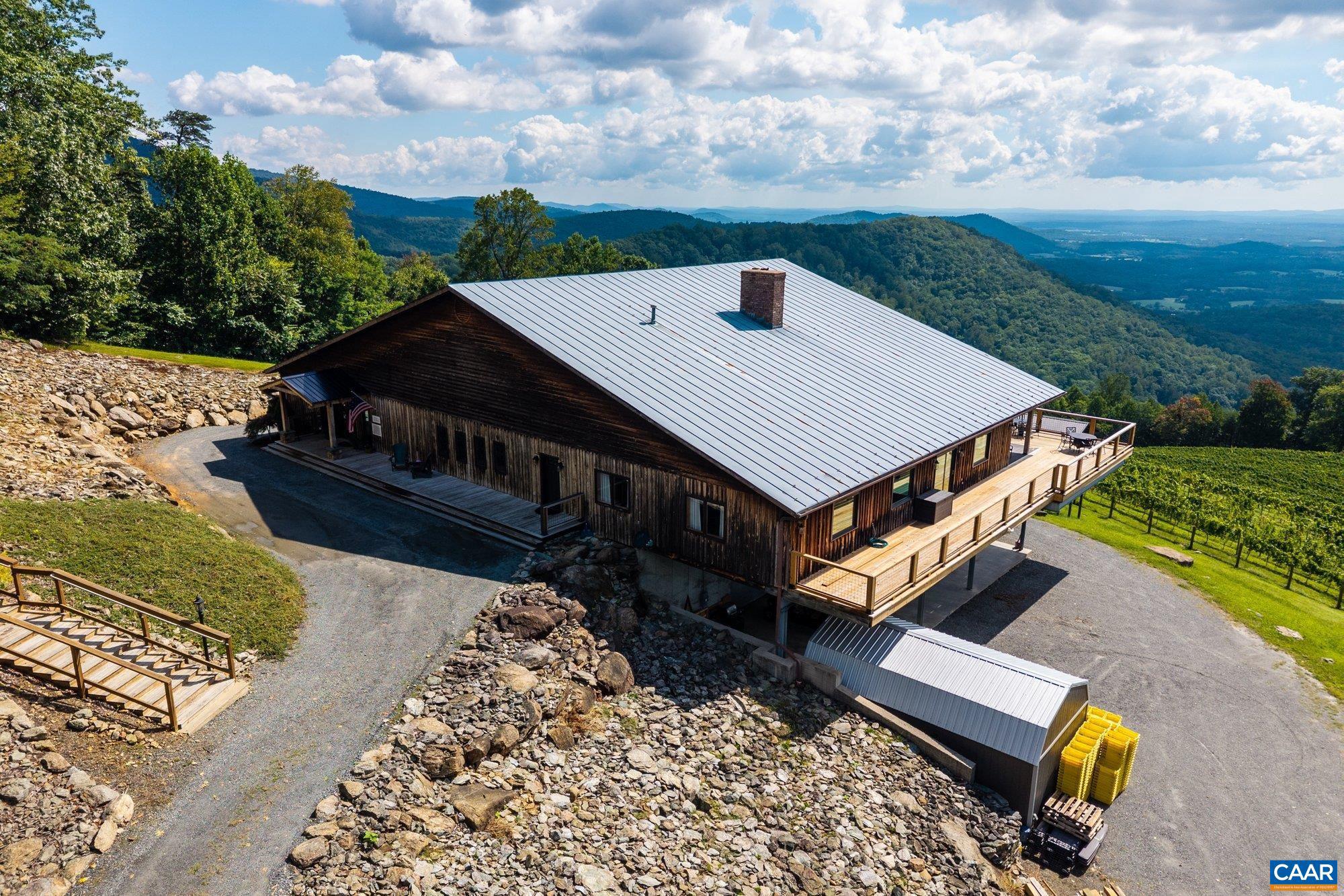 1376 A Wyatt Mountain Road Dyke, VA 22935 - Photo 6 of 58 an aerial view of a house having yard