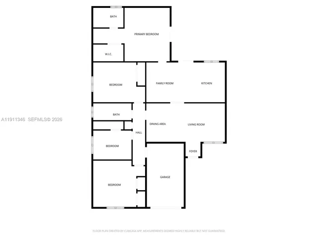 a picture of a bench in the window