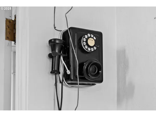 a close view of door lock