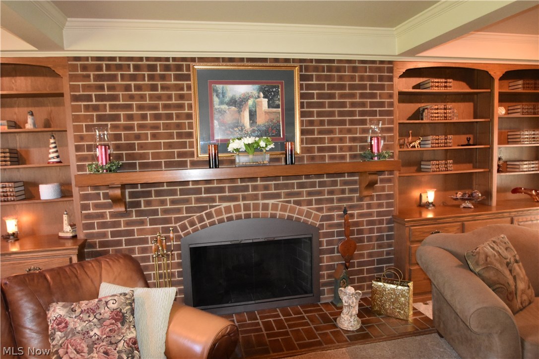 7844 South Raccoon Road Canfield, OH 44406 - Photo 15 of 30 Custom ash built in bookshelves.