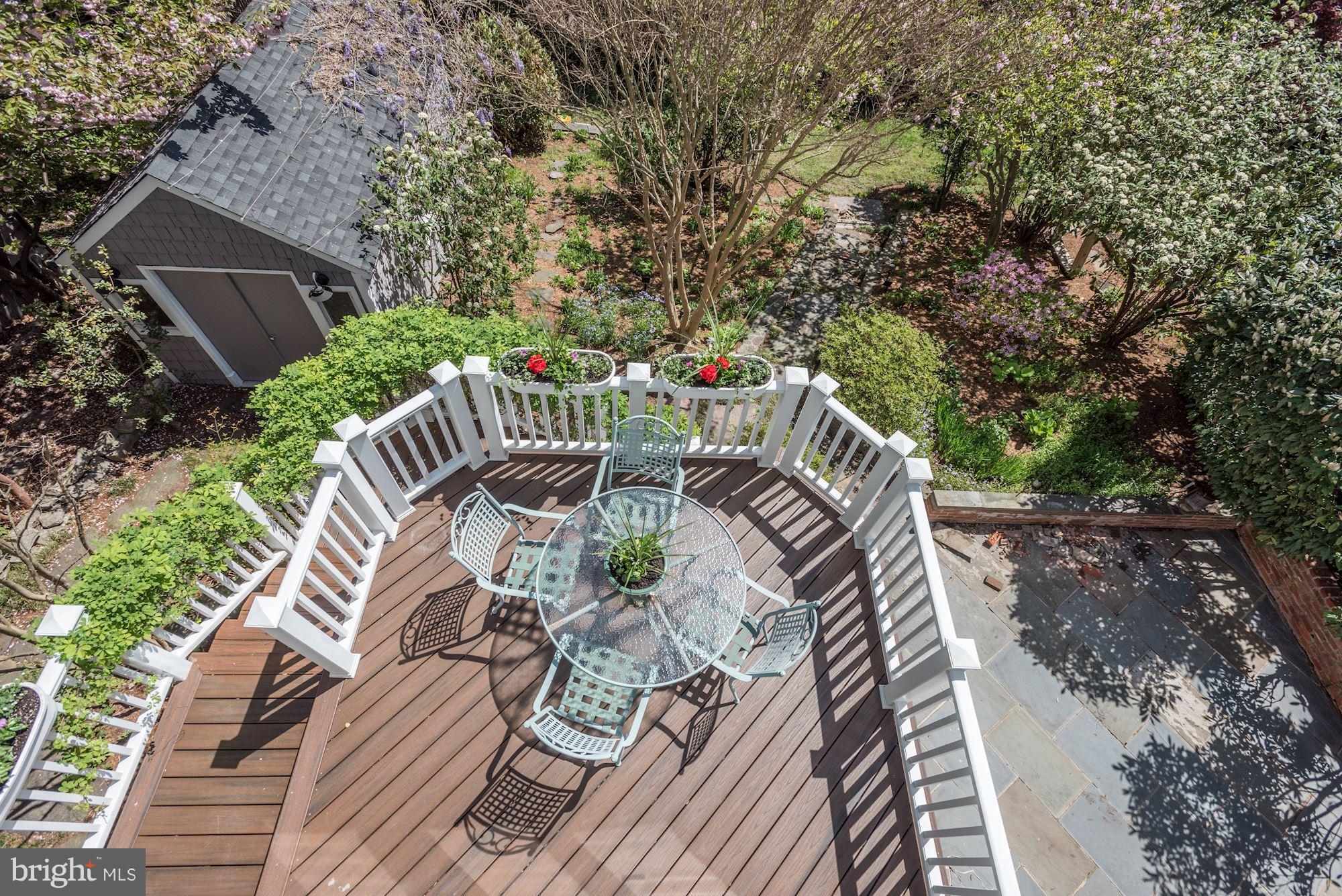 1507 Stonewall Road Alexandria, VA 22301 - Photo 16 of 29 View from master bedroom balcony.