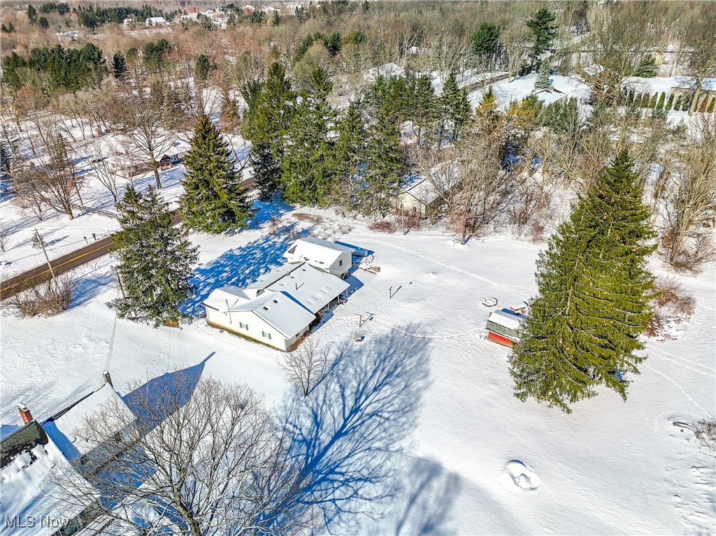 5865 Beach Road Wadsworth, OH 44281 - Photo 33 of 33 View of snowy aerial view
