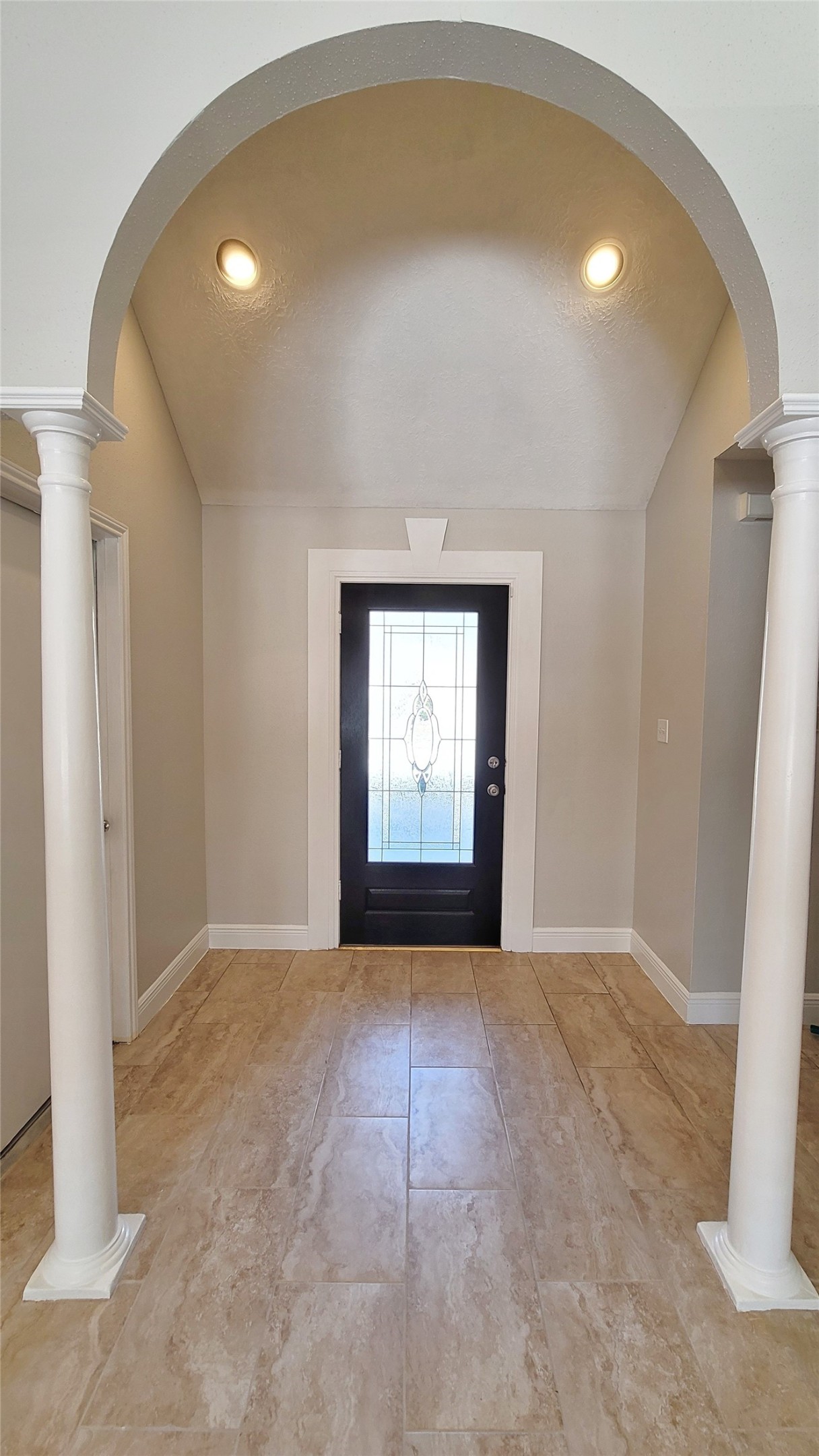5227 Clarkston Lane Spring, TX 77379 - Photo 3 of 28 New Solid Wood Front door and retiled
