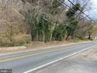 a view of a road from a house