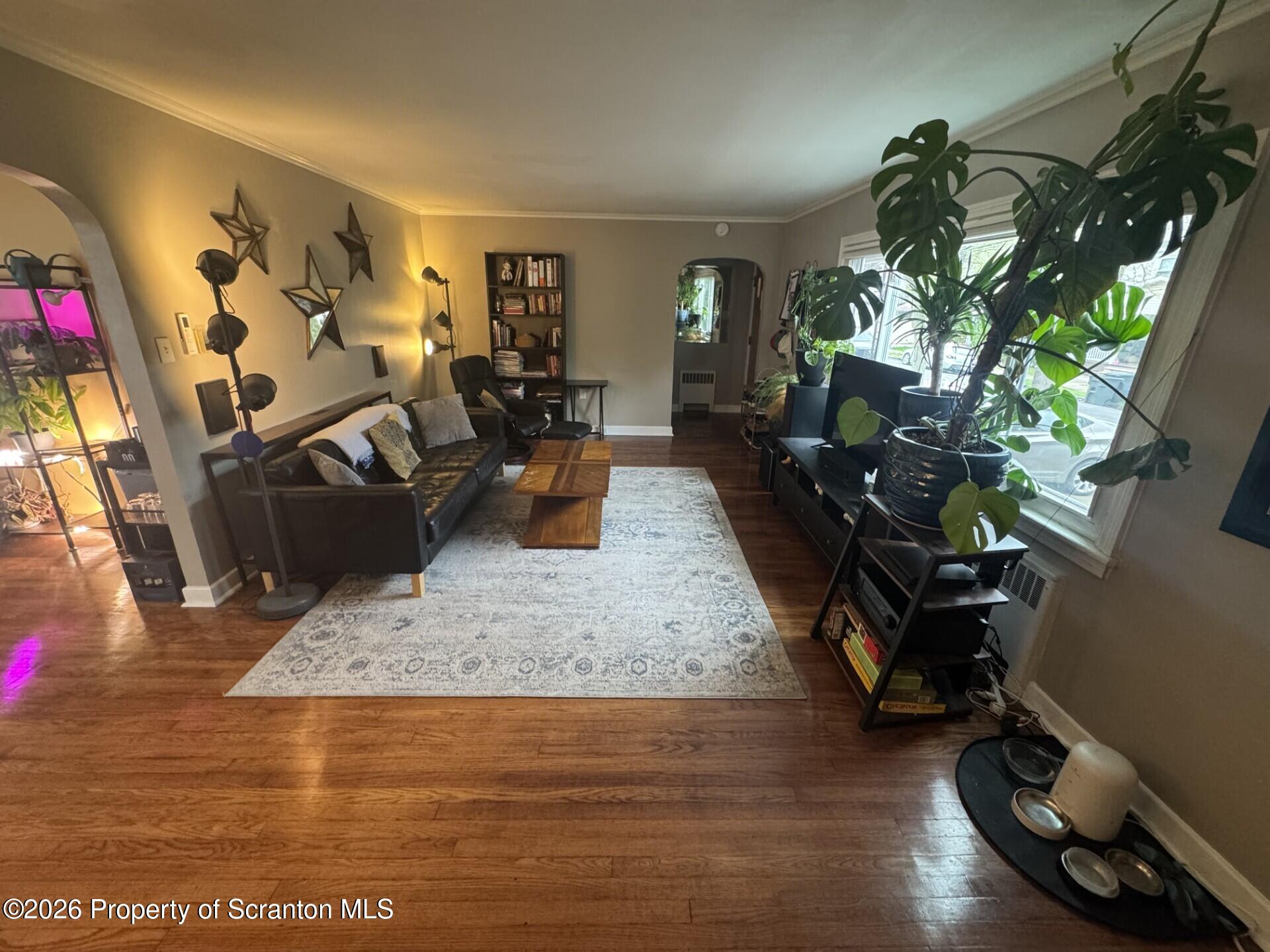 2220 Capouse Avenue Scranton, PA 18509 - Photo 5 of 18 a living room with furniture and a wooden floor
