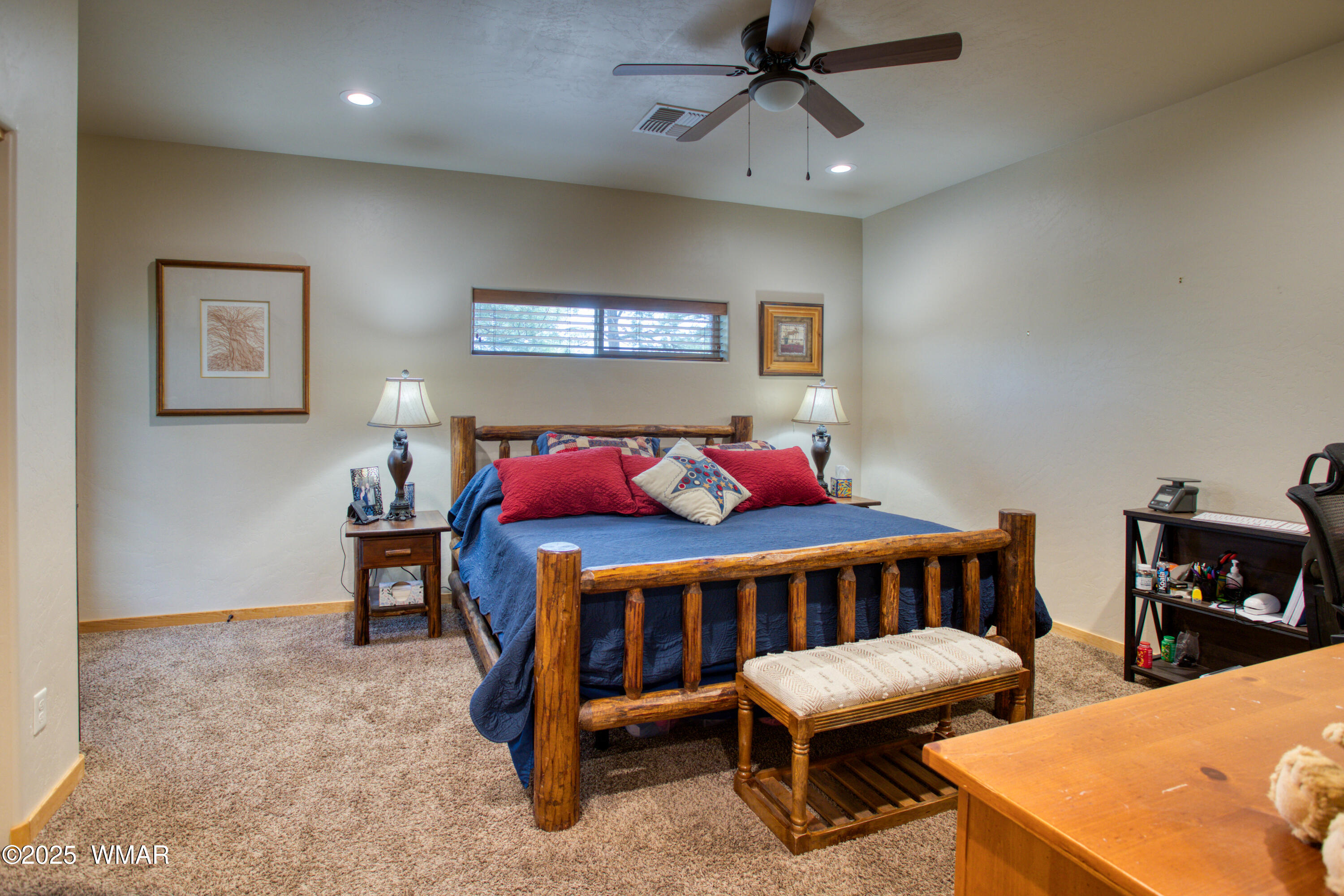 5863 Apollo Way Lakeside, AZ 85929 - Photo 7 of 16 a bedroom with furniture and a bed