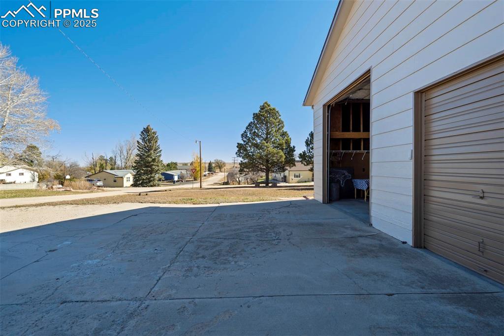 401 Cheyenne Street Calhan, CO 80808 - Photo 5 of 34 a view of backyard of the house