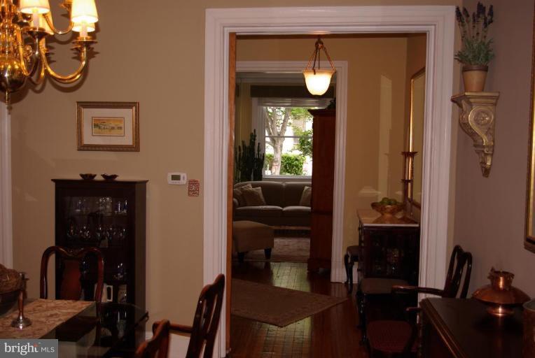 340 10th Street Northeast Washington, DC 20002 - Photo 19 of 19 Dining Room through Stair Hall to Living Room