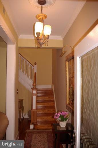 340 10th Street Northeast Washington, DC 20002 - Photo 5 of 19 Entrance Foyer w/view to Stair Hall