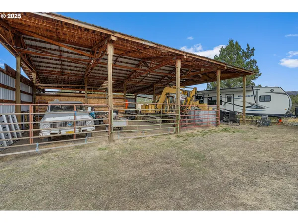 a view of a car garage