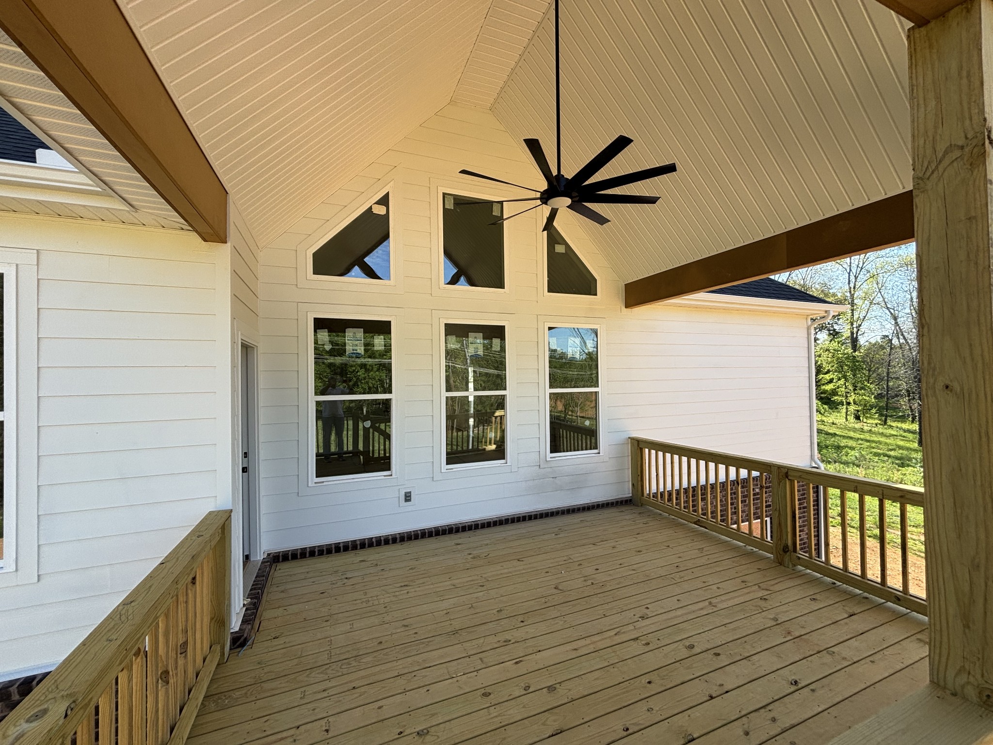 0 Cascade Drive Winchester, TN 37398 - Photo 21 of 33 a view of a large space with wooden floor and a ceiling fan