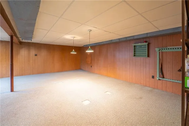 a view of empty room