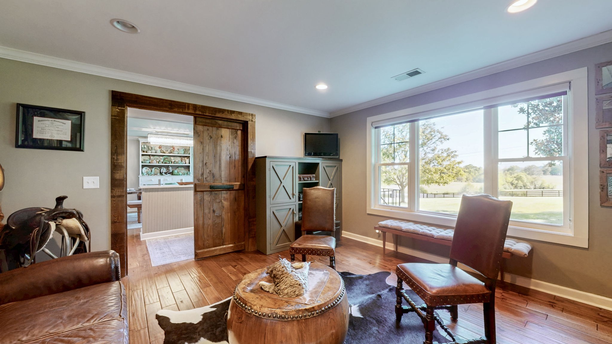 1496 Coleman Road Franklin, TN 37064 - Photo 11 of 82 a living room with furniture and a large window
