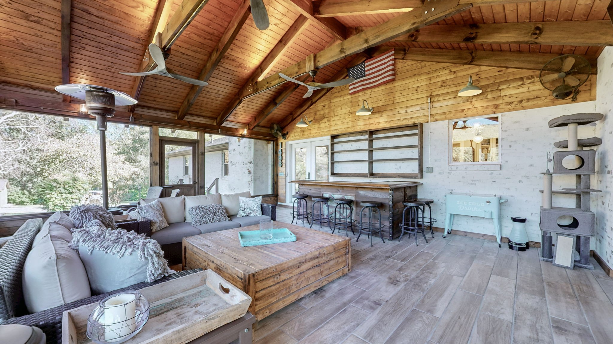 1496 Coleman Road Franklin, TN 37064 - Photo 40 of 82 a living room with furniture and a fireplace