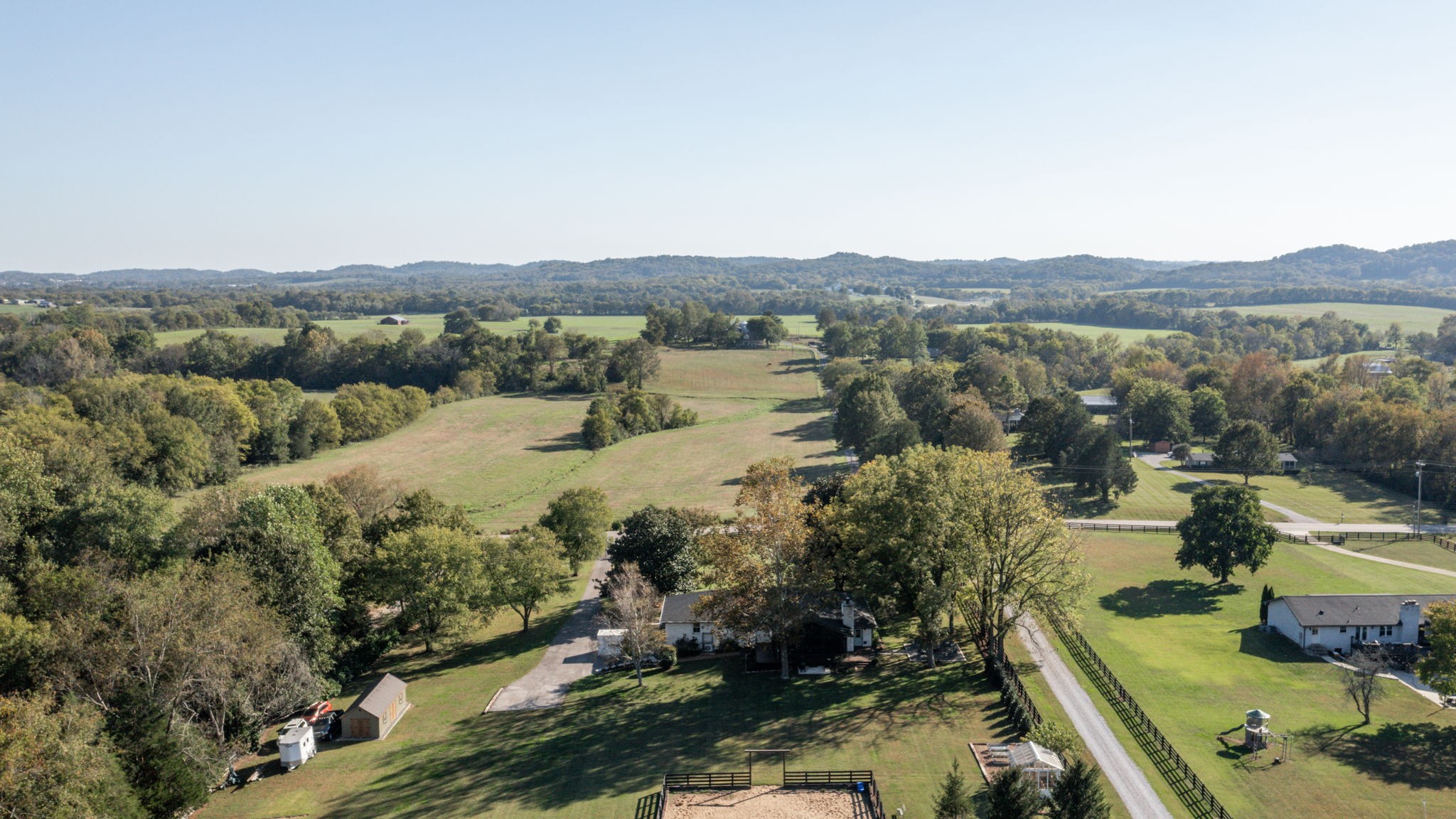 1496 Coleman Road Franklin, TN 37064 - Photo 69 of 82 a view of a lake in middle of the town