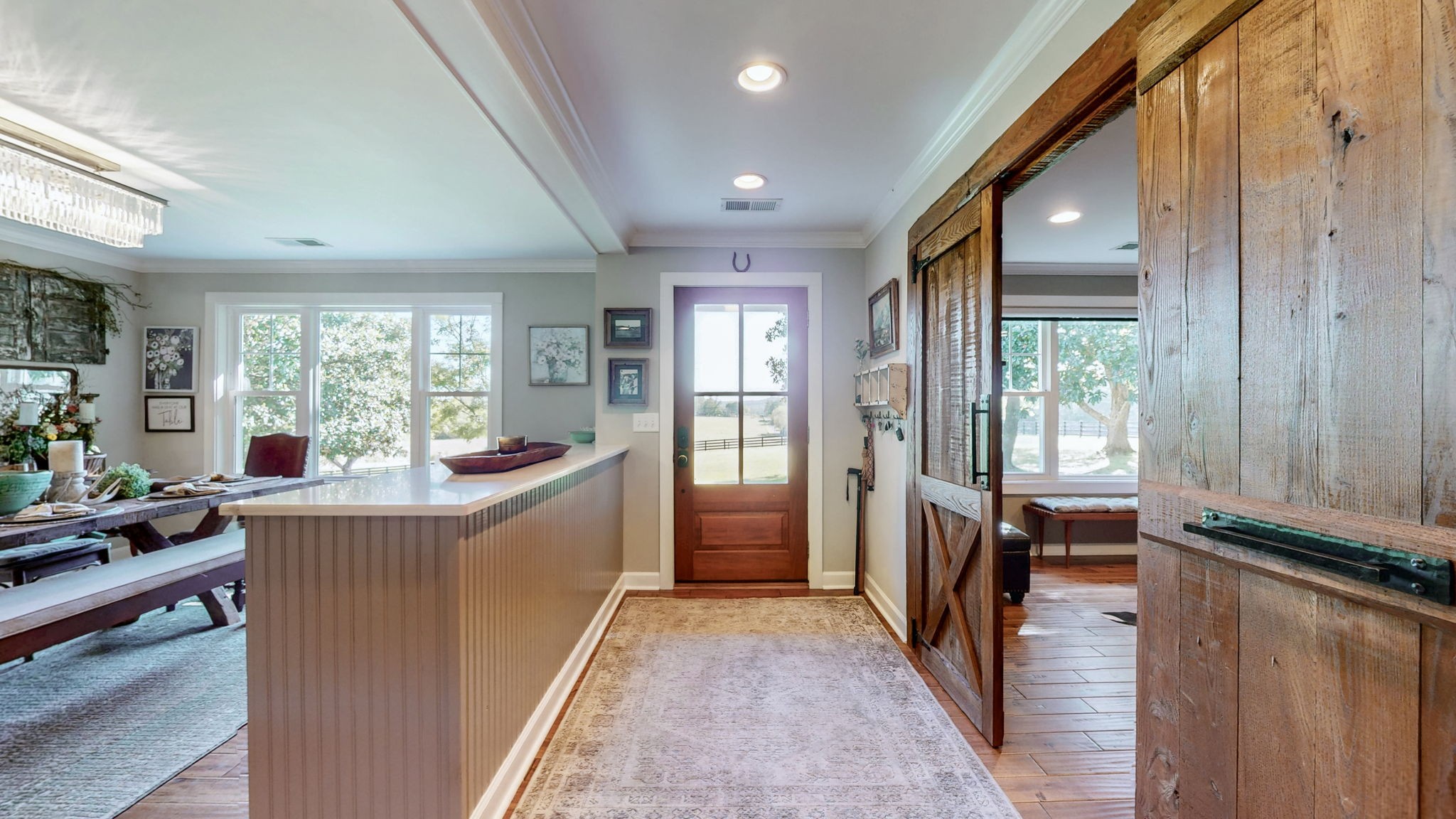 1496 Coleman Road Franklin, TN 37064 - Photo 7 of 82 a view of a kitchen with furniture and a window