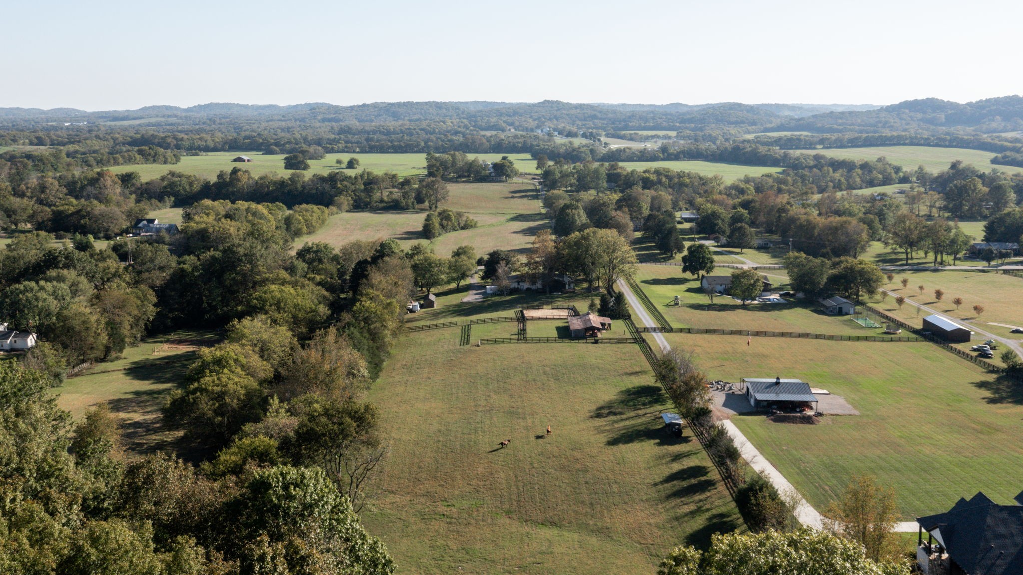 1496 Coleman Road Franklin, TN 37064 - Photo 73 of 82 a view of a lake in middle of the town
