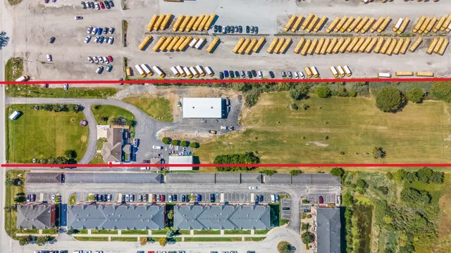 a sign on the side of a building