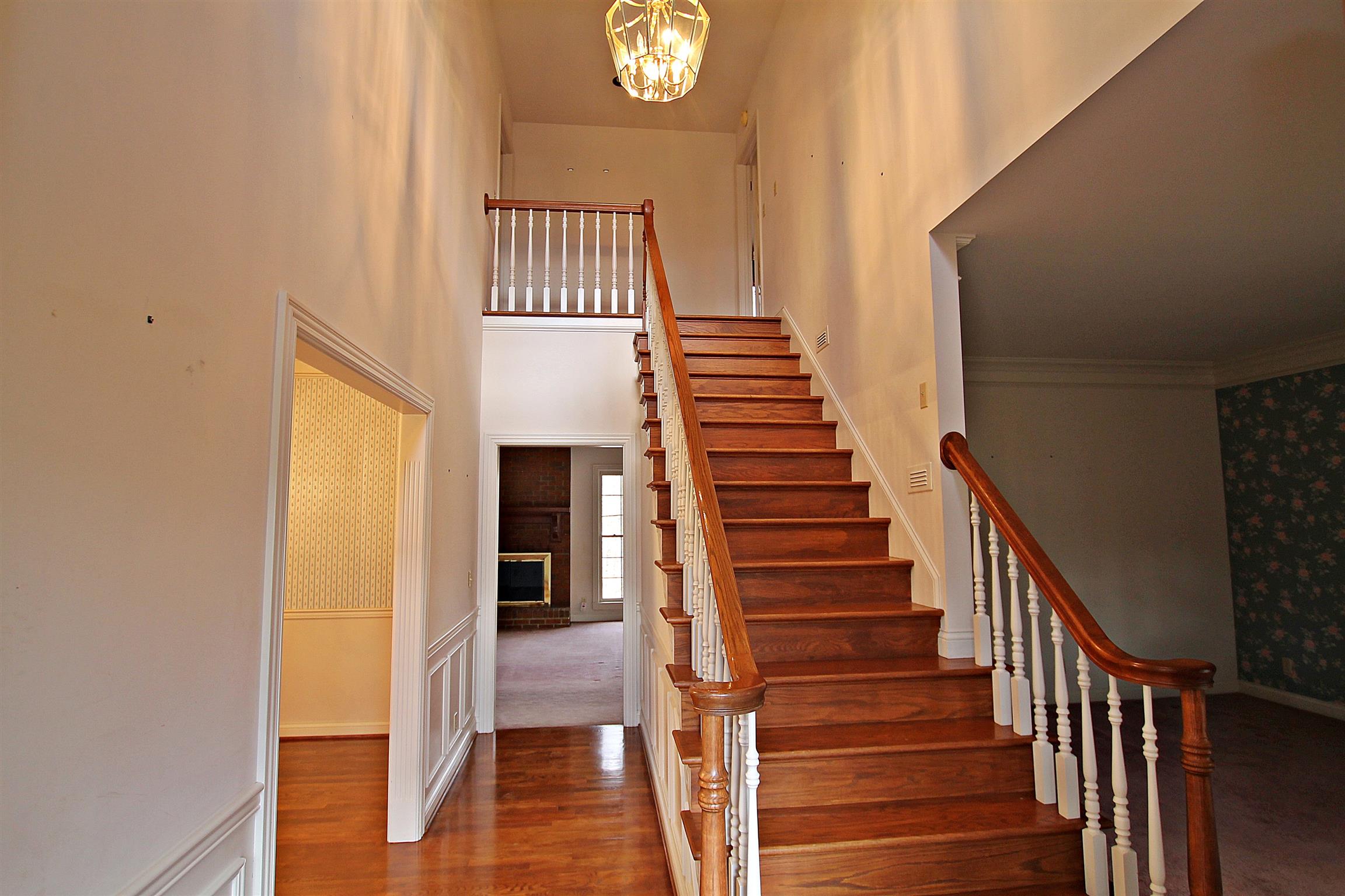 1012 Laura Lane Springfield, TN 37172 - Photo 4 of 30 a view of entryway and hall with wooden floor