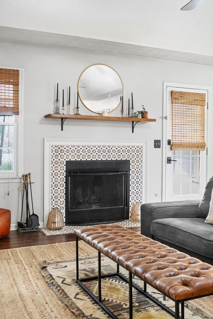 25 Peppertree Court Columbus, GA 31909 - Photo 5 of 42 a living room with furniture and a fireplace