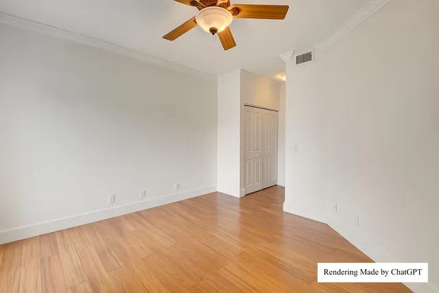 a view of closet area