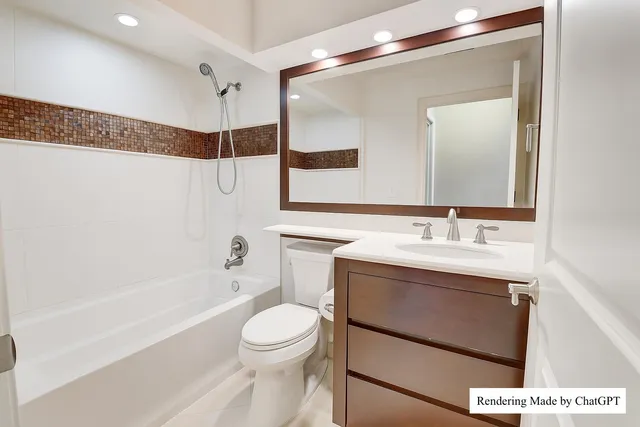 a view of a balcony with an ocean view