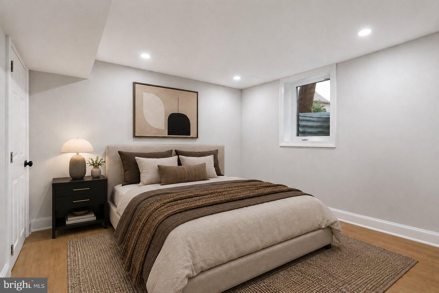 805 Langley Drive Silver Spring, MD 20901 - Photo 45 of 56 Lower Level room staged as a bedroom