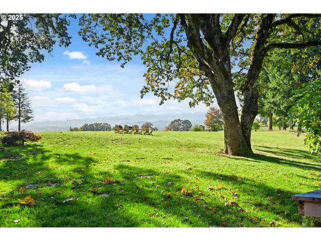 a view of an outdoor space with a lake view
